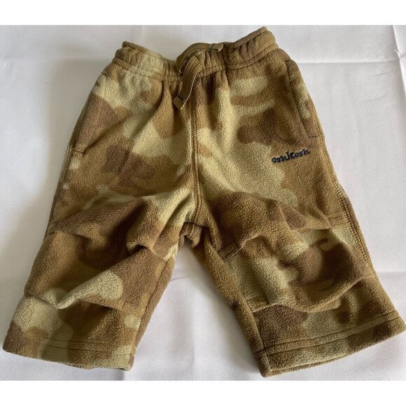 Set of 2 Baby Boy Pants Cargo/Fleece Oshkosh, Cat & Jack Size 6 Months - Picture 5 of 9